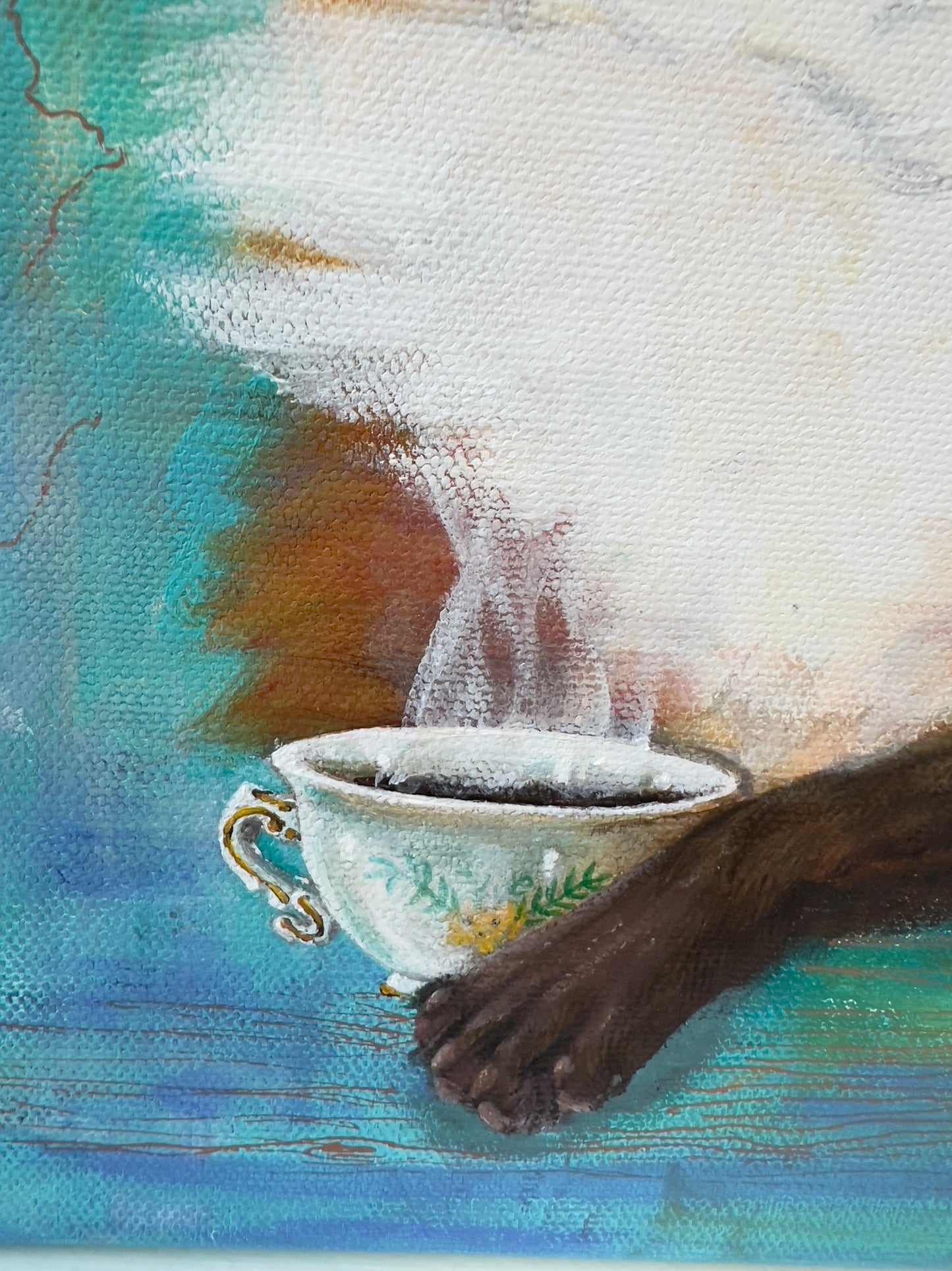 "When life smiles at you"