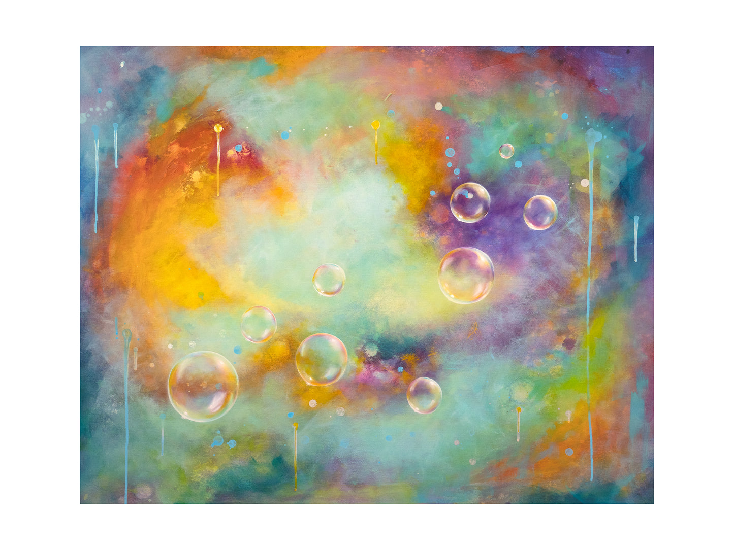 "The Joy of Bubbles" Giclée Art Print-Limited Series