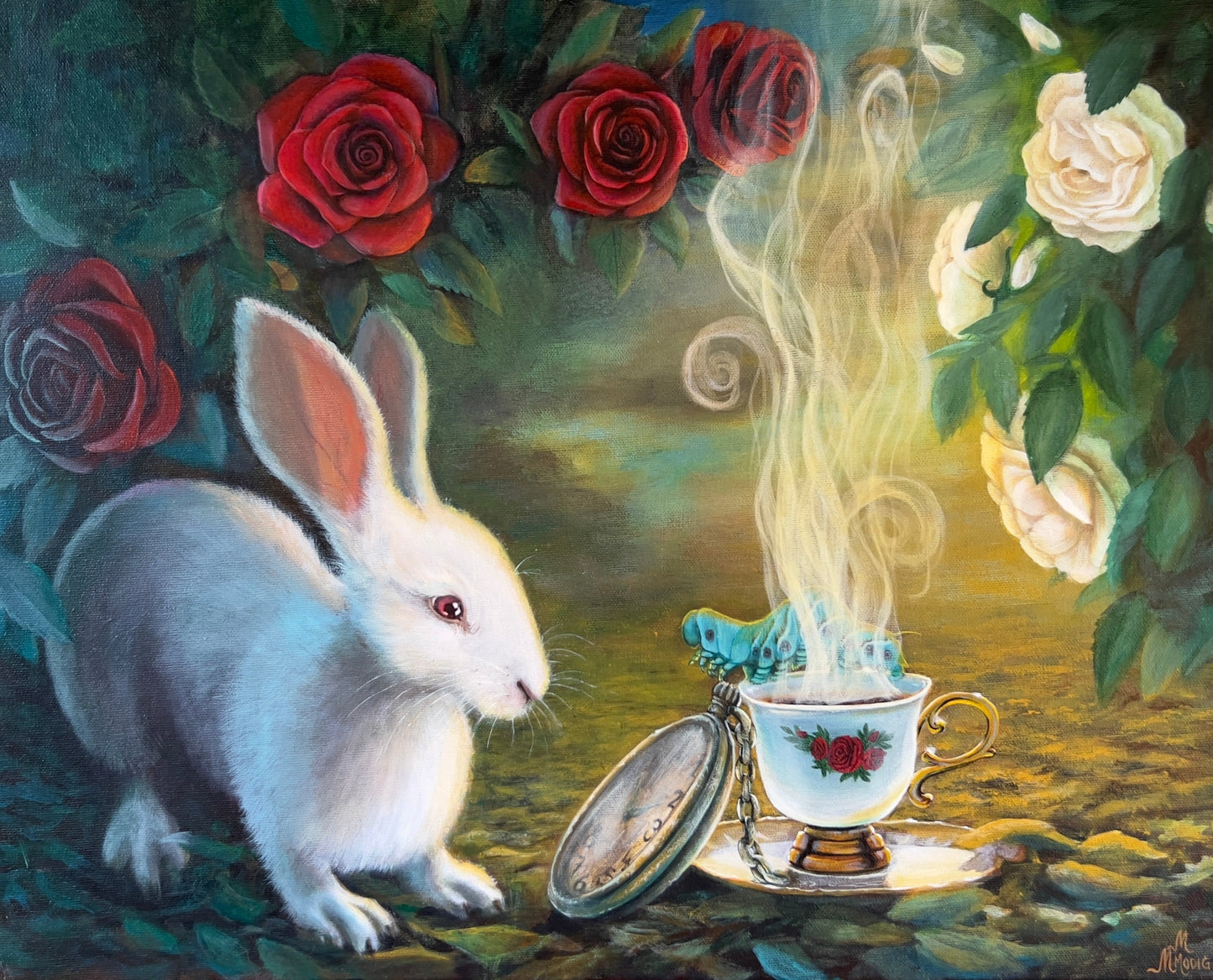 "Oh, it's tea time!" Giclée Art Print- Limited series